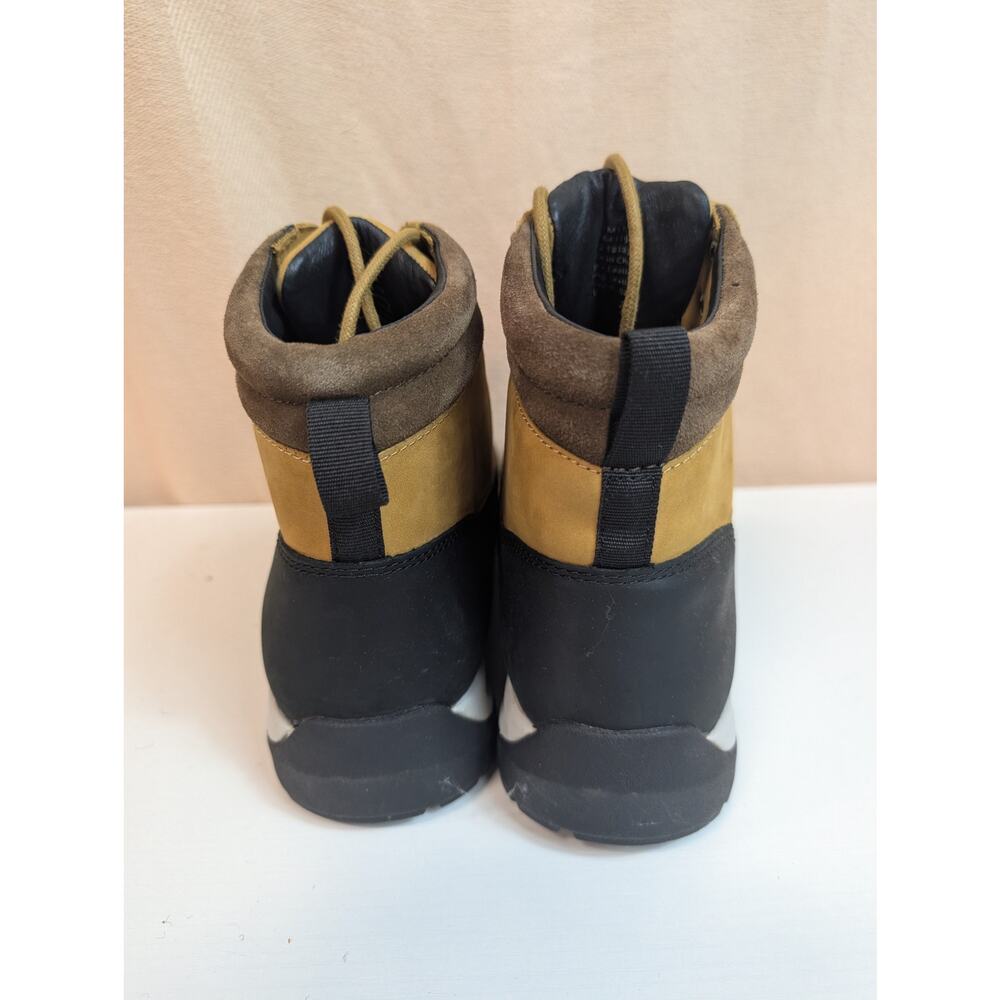 Huckberry All-Weather Waterproof Duckboot 11.5 Brown Leather & Rubber (1172) - Picture 2 of 10